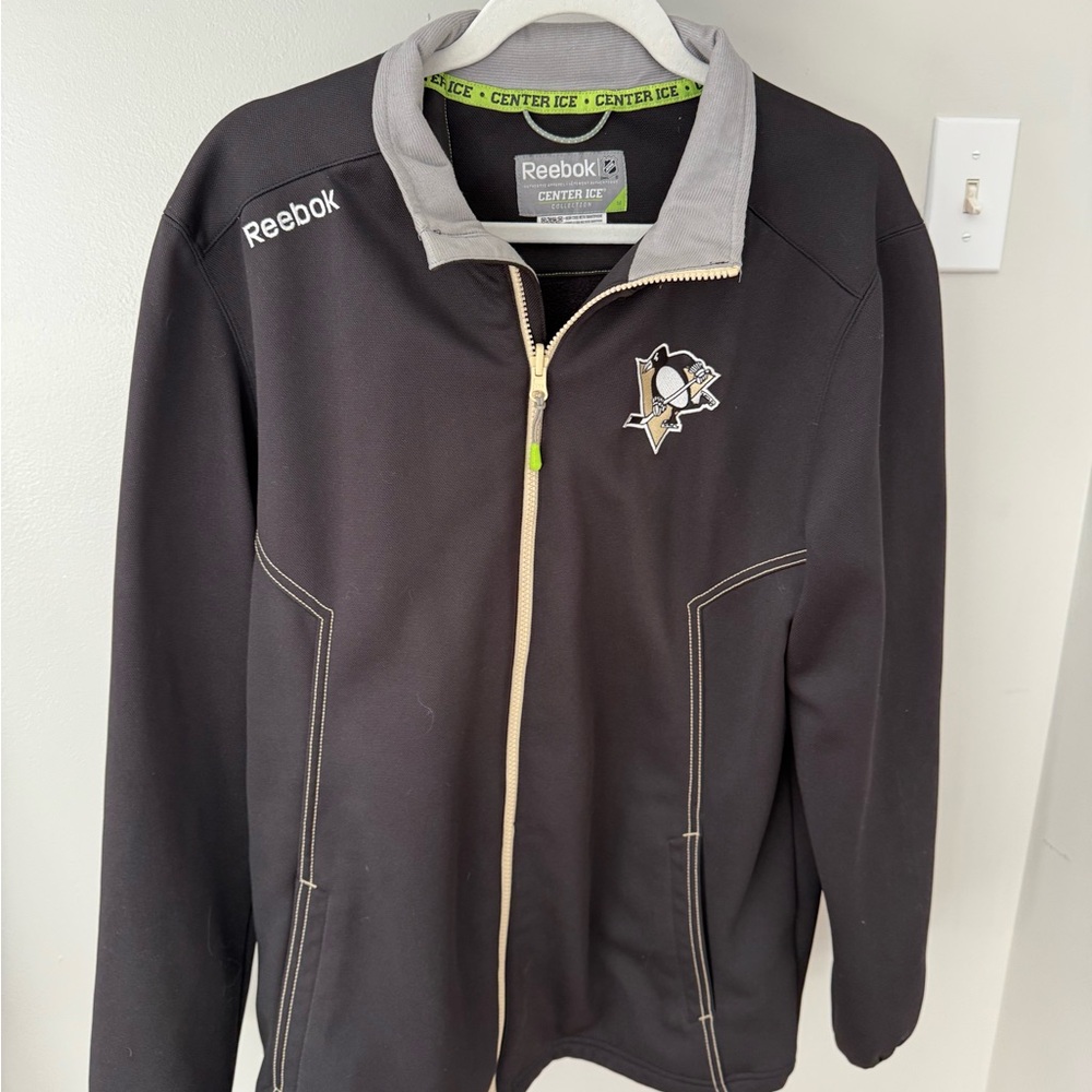 Reebok Pittsburgh Penguins Center Ice Collection Jacket